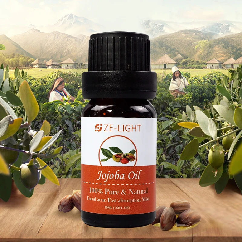 Органические эфирные масла жожоба чистый Huile Эфирное растение для тела массаж