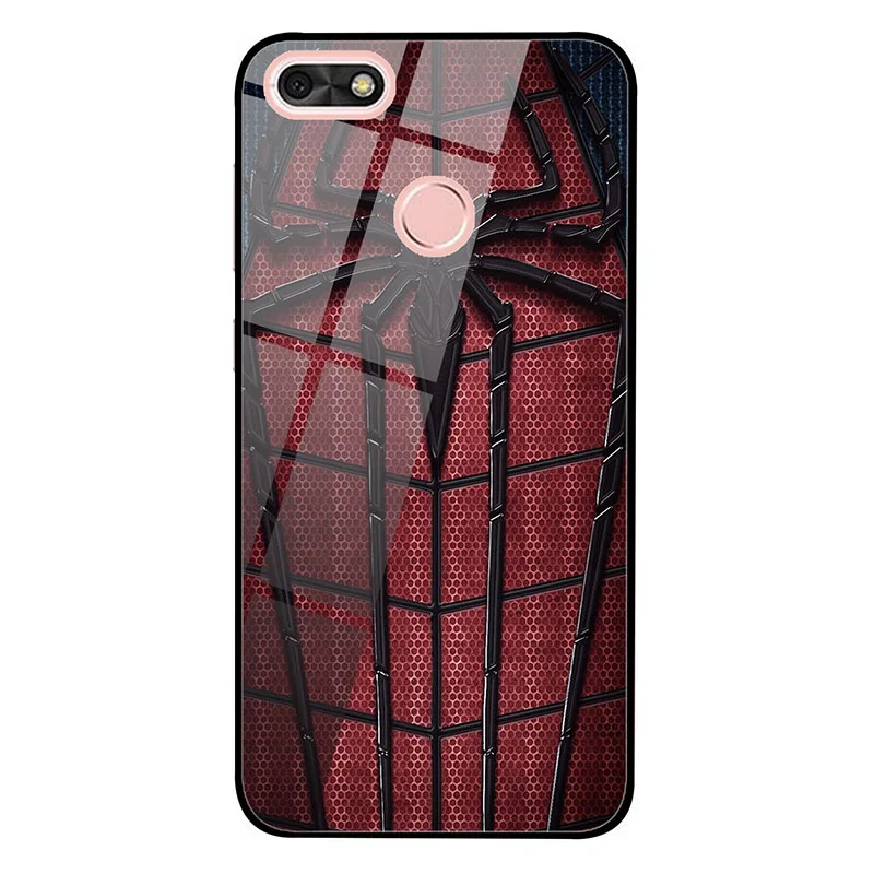 Tempered Glass Phone Case For Huawei Enjoy 7 Back Cover Honor enjoy P20 pro plusCool Lion Soft Edge Bags | Мобильные телефоны и