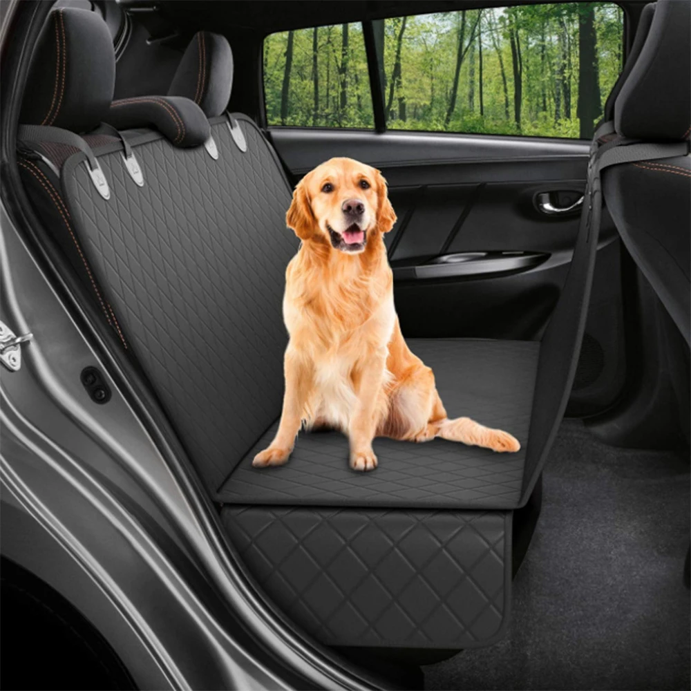 Dog Car Seat Cover Rear Back Mat For Small Large Dog Carrier Waterproof Pet Transport Hammock Mat Cushion For Travel