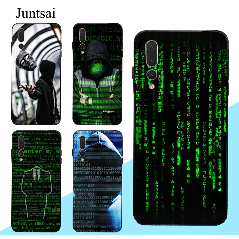 Чехол Matrix Hacker для Huawei P30 P40 P20 P10 Pro Lite Mate 10 20 30 P Smart 2019 Z|Бамперы| |