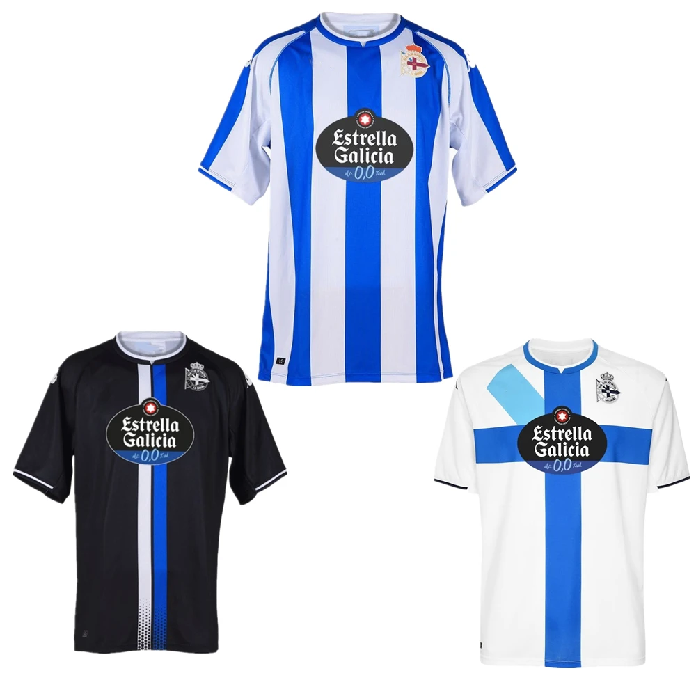 

21 22 Deportivo La Coruña Camiseta de futbol 2021 2022 Deportivo La Coruña Home away jersey Uniformes de fútbol de alta calidad.