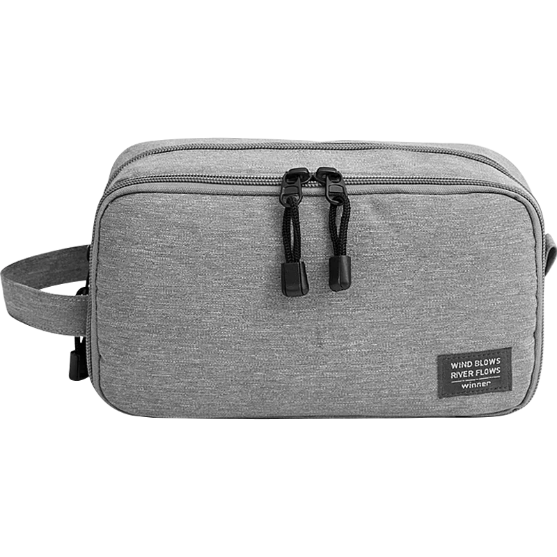 

Экологичная дорожная сумка для туалетных принадлежностей с принтом