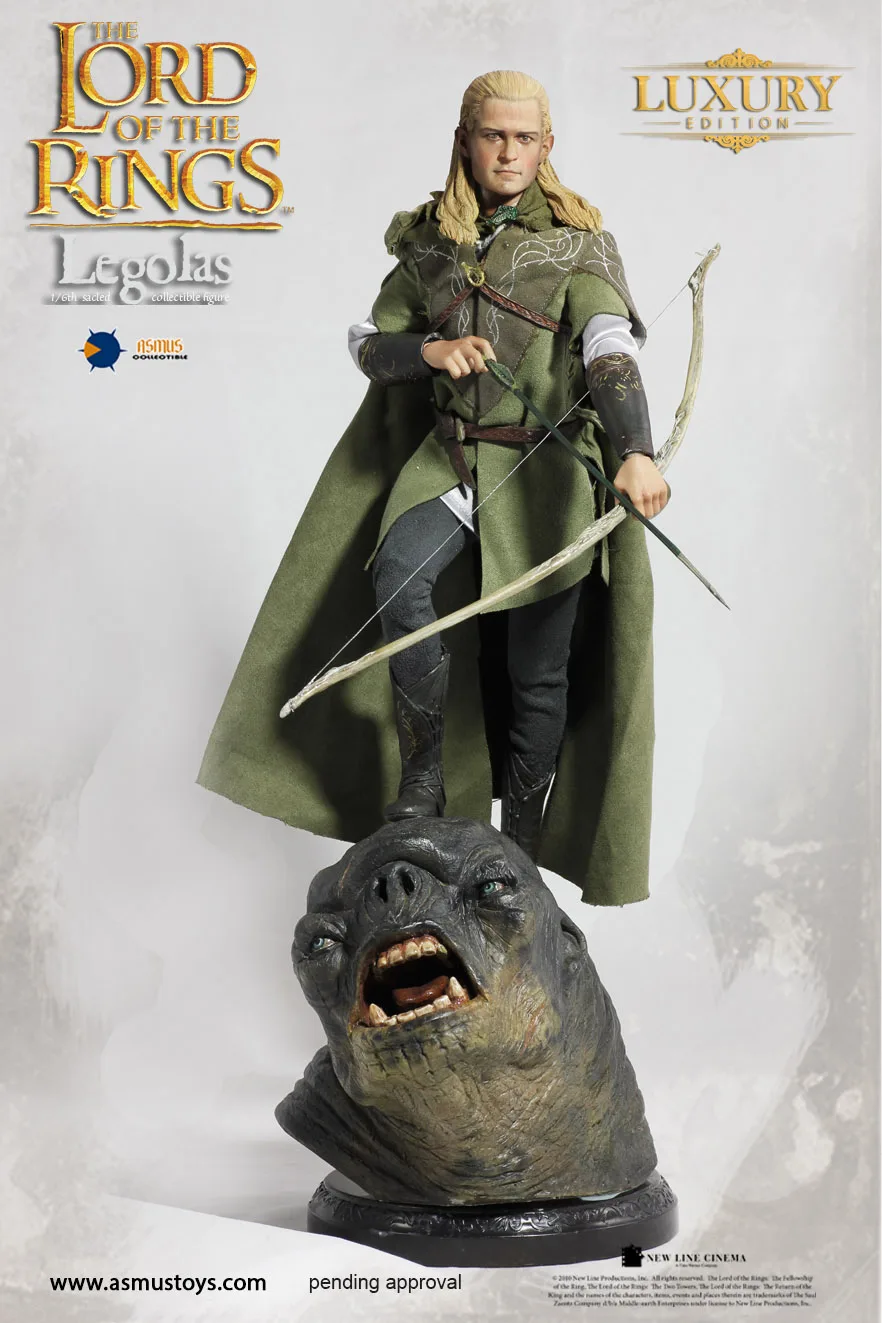 Игрушки Асмус LOTR010LUX Хоббит 1/6 эльфийский принц Леголас 1" Коллекция фигурка для фанатов подарок для хобби