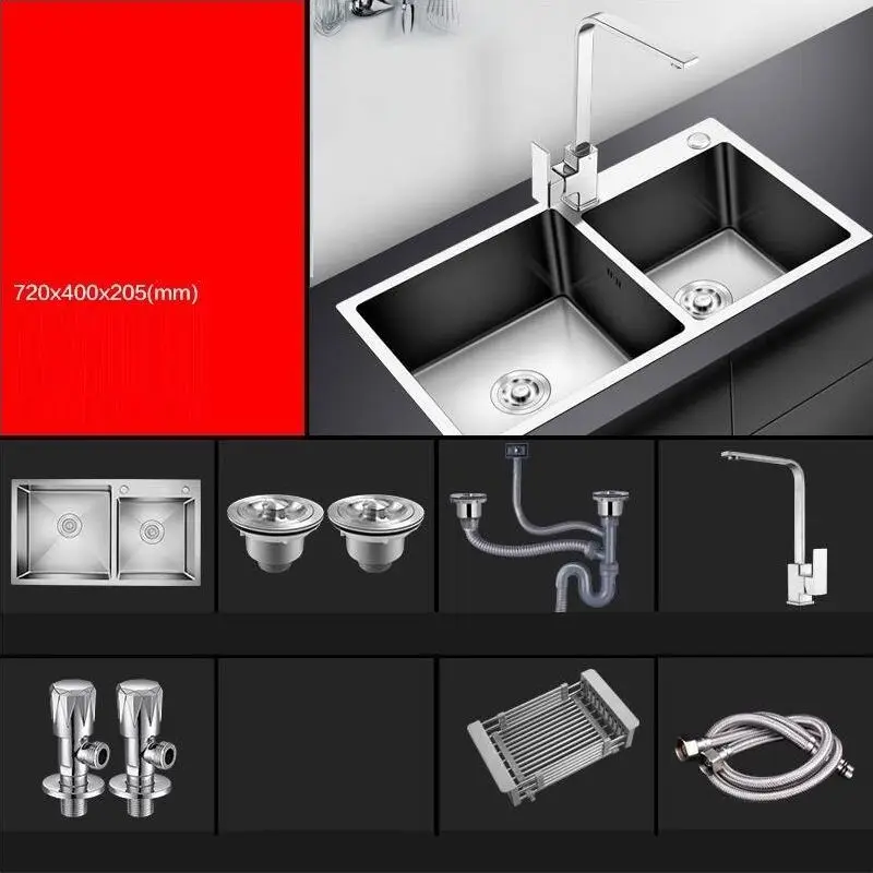 Портативная Кухонная мойка для посуды Lavandino Umywalka Gootsteen Evier Inox Cuba Para Lavabo Pia Cozinha Fregadero