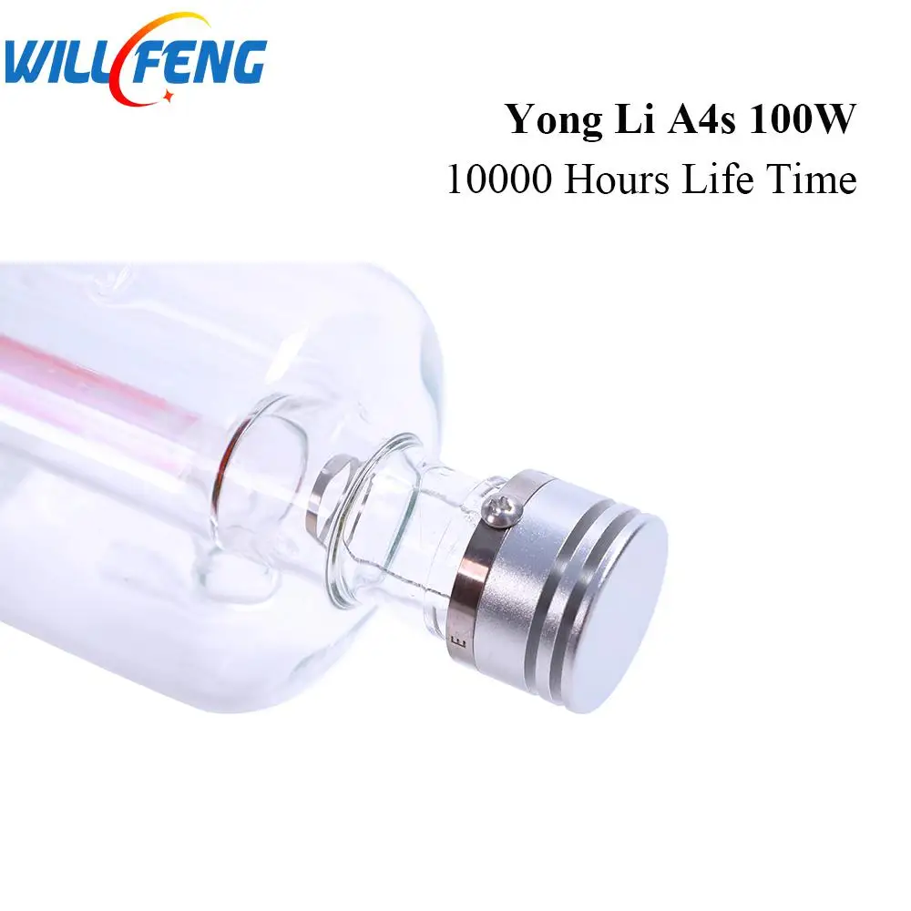 Will Feng 100 Вт Yong Li A4s Co2 лазерная трубка длиной 1450 мм диаметр 80 для лазерной резки