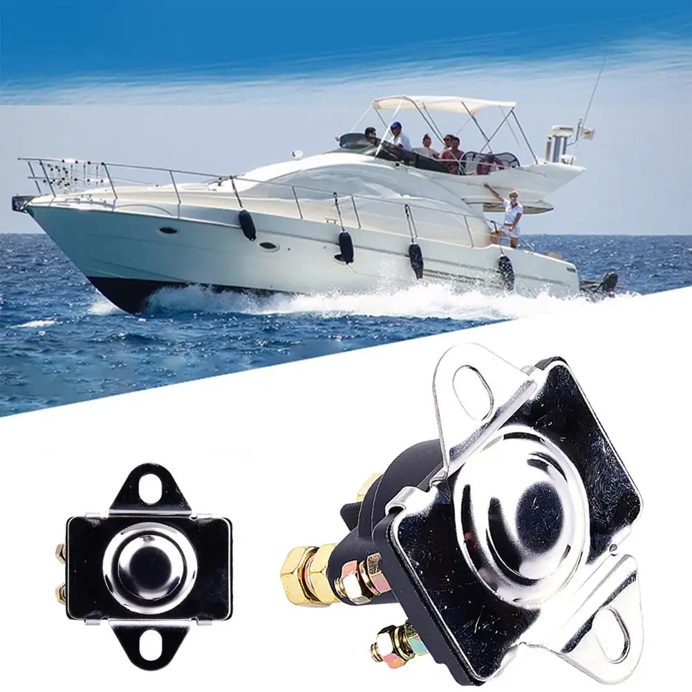 12В Универсальный морской катер крейсер стартер наклон/отделка 4 клеммы реле