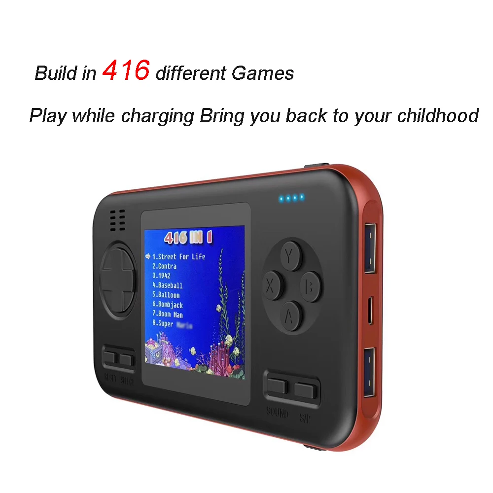 Дополнительный внешний аккумулятор портативная игровая консоль игровой плеер