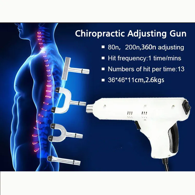 Новейшая электрическая коррекция активатор пистолет Массажер 4 головки