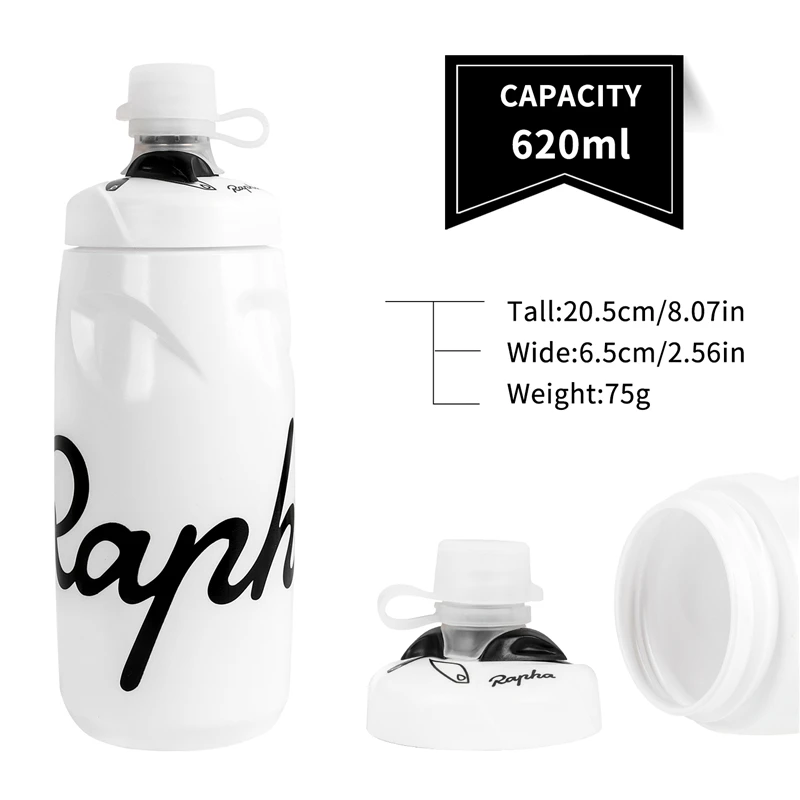 Rapha Ультралегкая велосипедная бутылка для воды 620-750 мл герметичная PP бутылка для воды для напитков, Спортивная бутылка для воды, велосипедная бутылка для воды с замочком