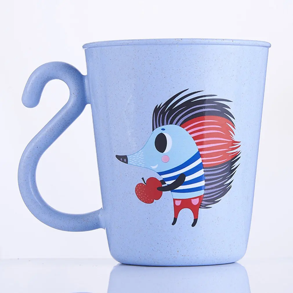 Детские кружки для зубной щетки с рисунками из мультфильмов чашки мытья воды