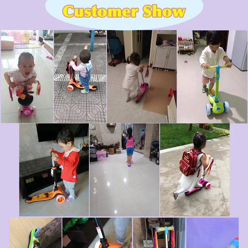 Детский Блестящий скутер детский Балансирующий велосипед игрушки для езды на