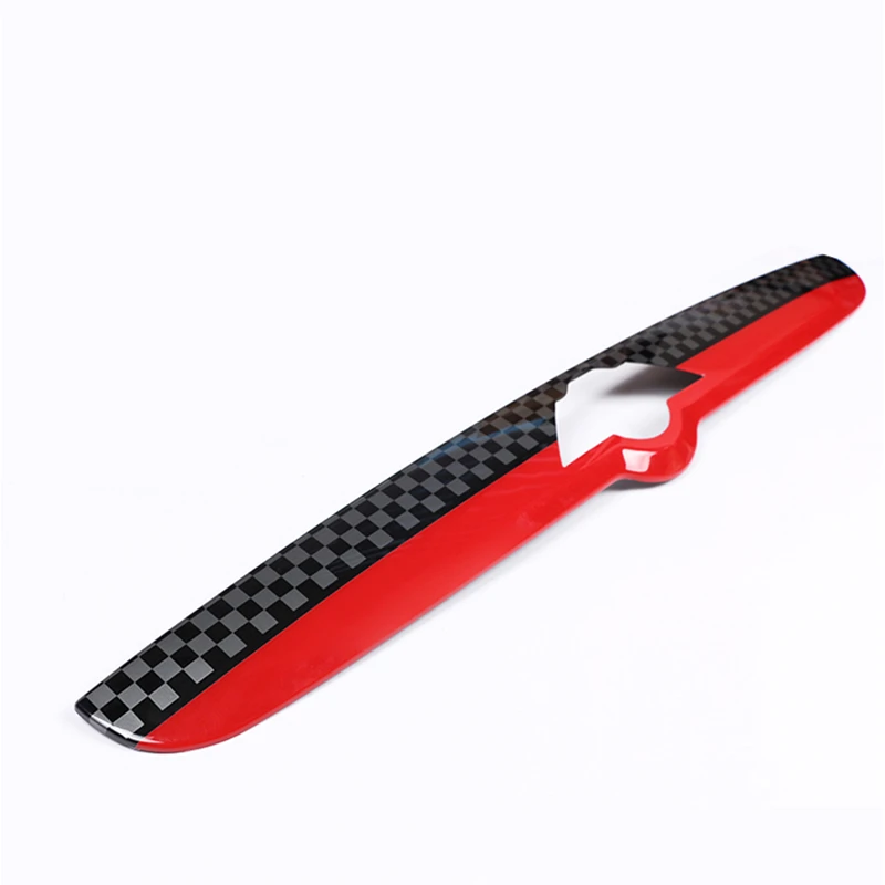 

Car Accessories Exterior Trim Rear Trunk Cover Decoration Sticker For MINI Cooper S F60 Countryman Tailgate Handle Styling