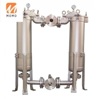 best honey filtering machine bag filter housing with 48 25 high flow and high quality filter bag for liquid filtration