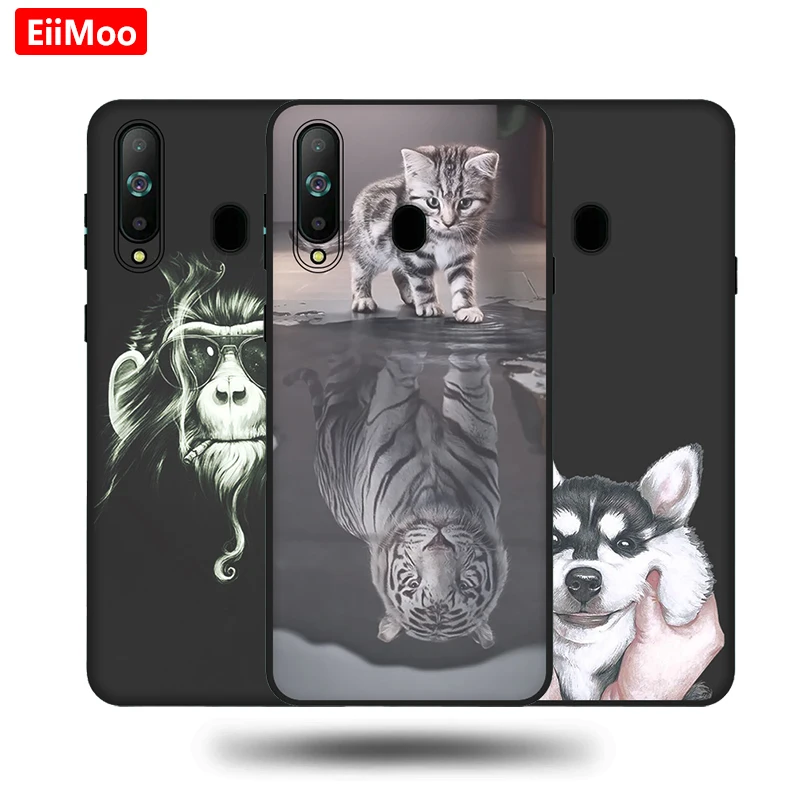 Силиконовый чехол EiiMoo для Samsung Galaxy A9 Pro 2019 G887N мягкий накладка с мультяшным