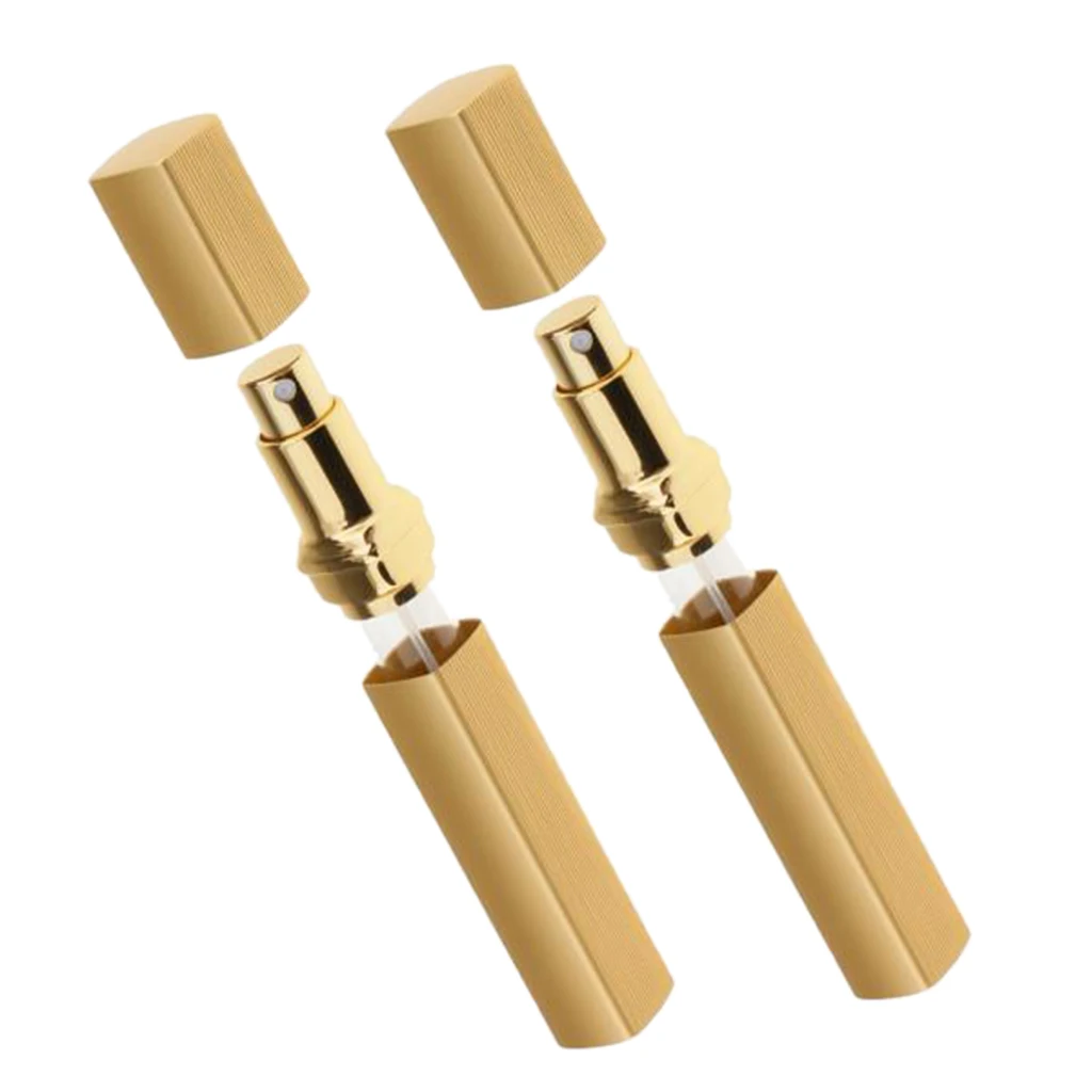 

2 Pieces 12ml Protable Travel Empty Refillable Perfume Atomizer Bottles Travel Scent Pump