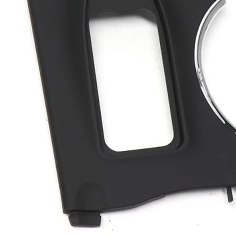 

for Mercedes Benz C-Class W204 (2007-2014) Black Round Console Cup Holder Decorative Cover