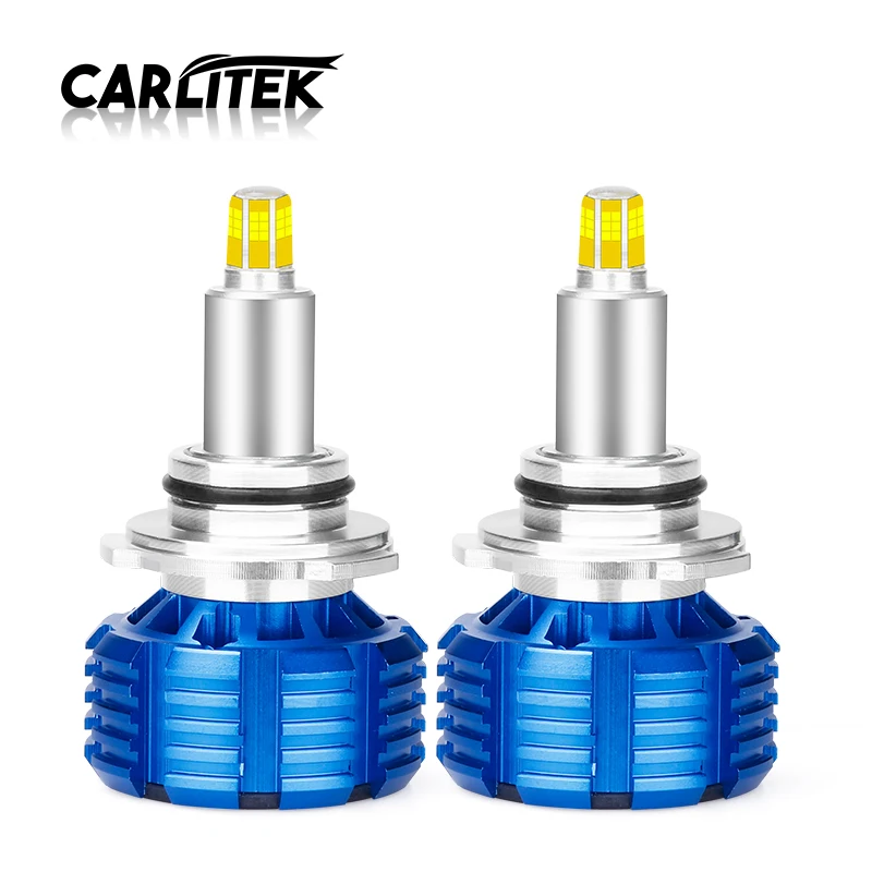 CARLitek 12 сторонний 15000лм H 7 11 H3 H1 Turbo Led 9005 9006 H7 H11 ампулы светодиодные фары автомобильные Автомобильные противотуманные фары 6000K