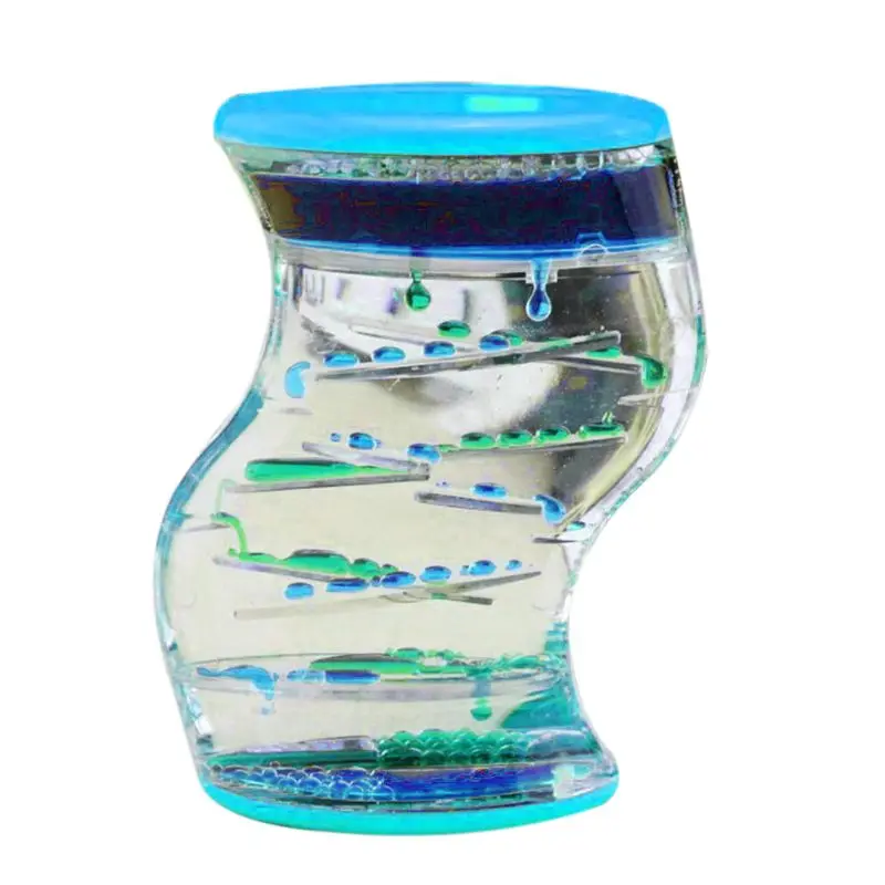 

Z Outlet Liquid Motion Bubbler Sand Hourglasses Floating Oil Home Decoration R66D