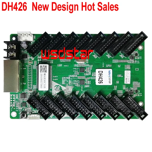 DH426 (MRV366 производственное) полноцветный светодиодный принимающая карта 16 * HUB75 CE EMC