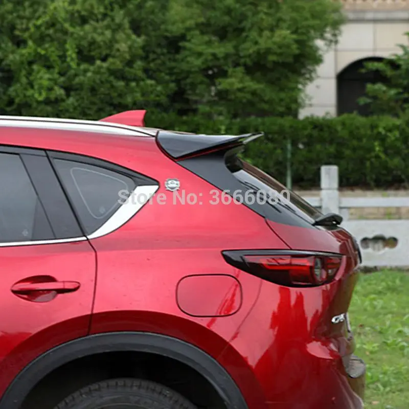 Для Mazda CX5,- ABS пластиковый Неокрашенный праймер цвет задний спойлер на крышу багажника крыла губы загрузки крышка авто части