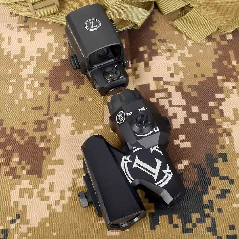 Двойной оптический прицел-лупа для винтовки с LCO красной точкой | Спорт и