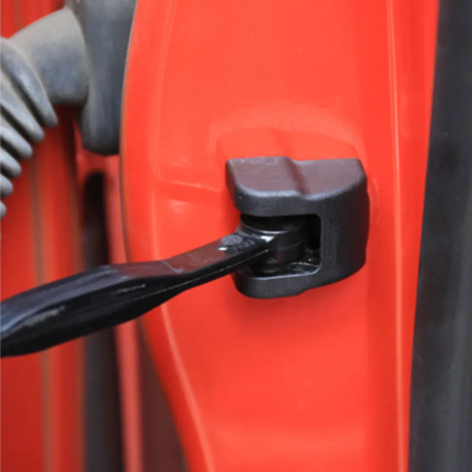 

Carmilla 4pcs/Set Door Stop Waterproof Rust Protection Cover for Ford Focus 3 MK3 Fiesta Mk7 Ecosport 2013 - 2020