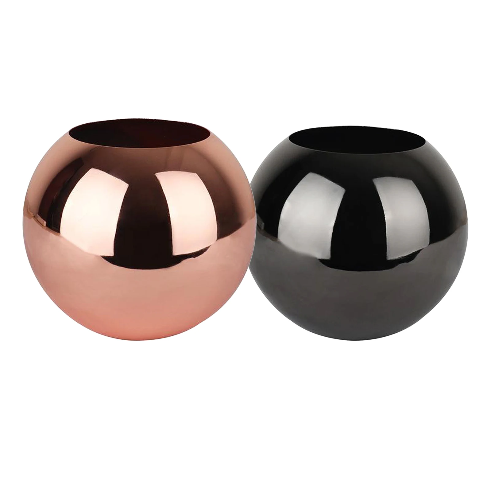 Горшок Сферический из нержавеющей стали для суккулентов кактусов и маленьких