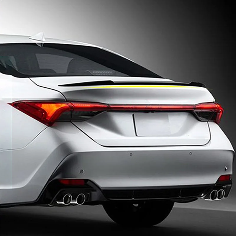 Спойлер лояльности для 2019 2020 Toyota Avalon окрашенное глянцевое черное заднее крыло