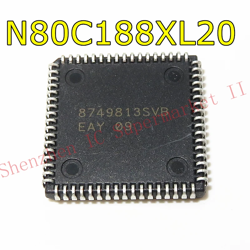 1 шт./лот N80C188XL20 80C188 N80C188 PLCC68 | Электронные компоненты и принадлежности