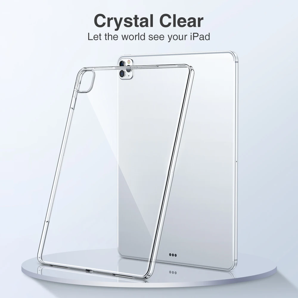 Прозрачный чехол ESR для iPad Air 4 2020/Air 5 2022 10 9 Pro 11 12 2021 тонкий гибкий Mini 6 12.9 - купить по