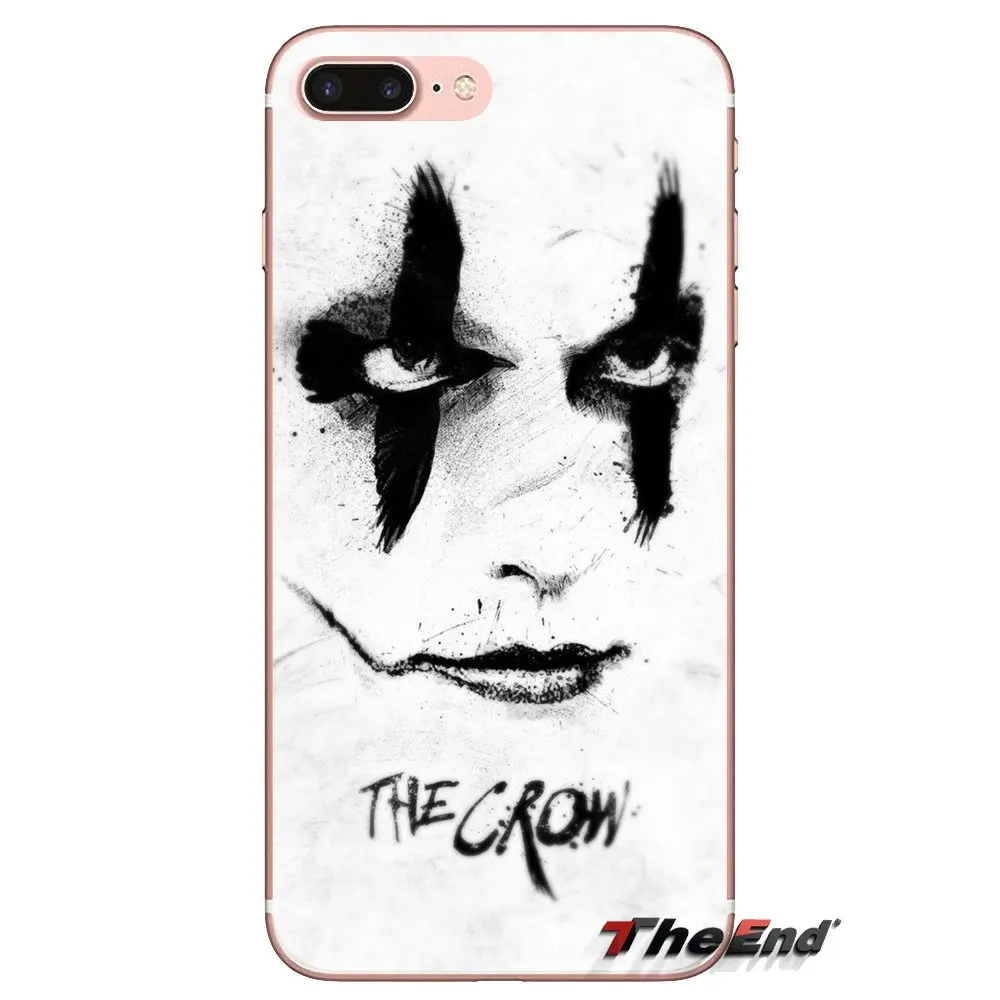 Фильм ворона обои прозрачный мягкий чехол Чехлы для iPod Touch Apple iPhone 4 4s 5 5S SE 5C 6 6S 7 8 X XR