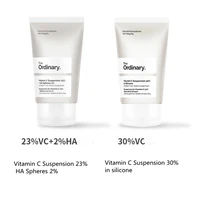 ordinary 23 vitamin c suspension 2 hyaluronic acid 30 in silicone microparticle brighten skin moisturize makeup face primer