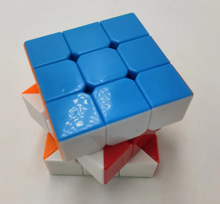 Циклонный кубик Feiwu для мальчиков 3x3 скоростной 22301 без наклеек волшебный
