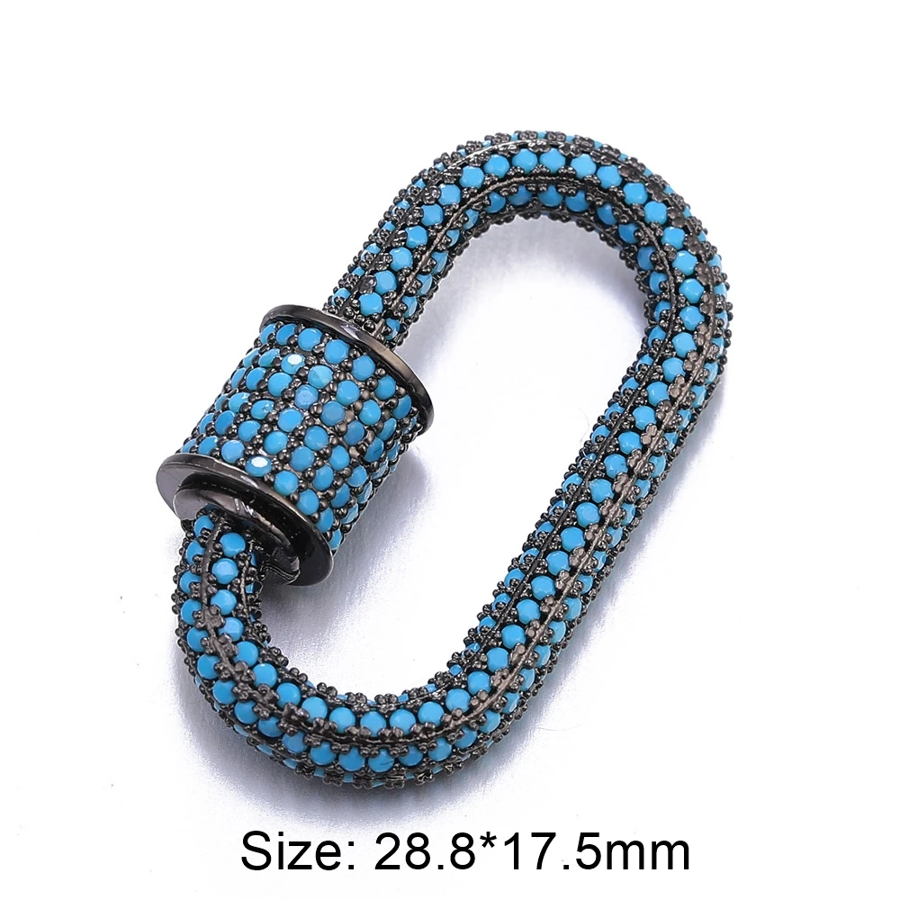 Metal Black As photo Juya DIY застежки для ювелирных изделий, принадлежности, Застежка ручной работы, застежка для лобстера, аксессуары для роскошного рукоделия, бисероплетение, изготовление ювелирных изделий - Цвет: Metal Black As photo