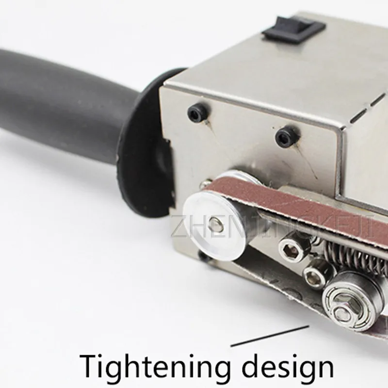 Ручная шлифовальная ленточная машина лента из нержавеющей стали машинка