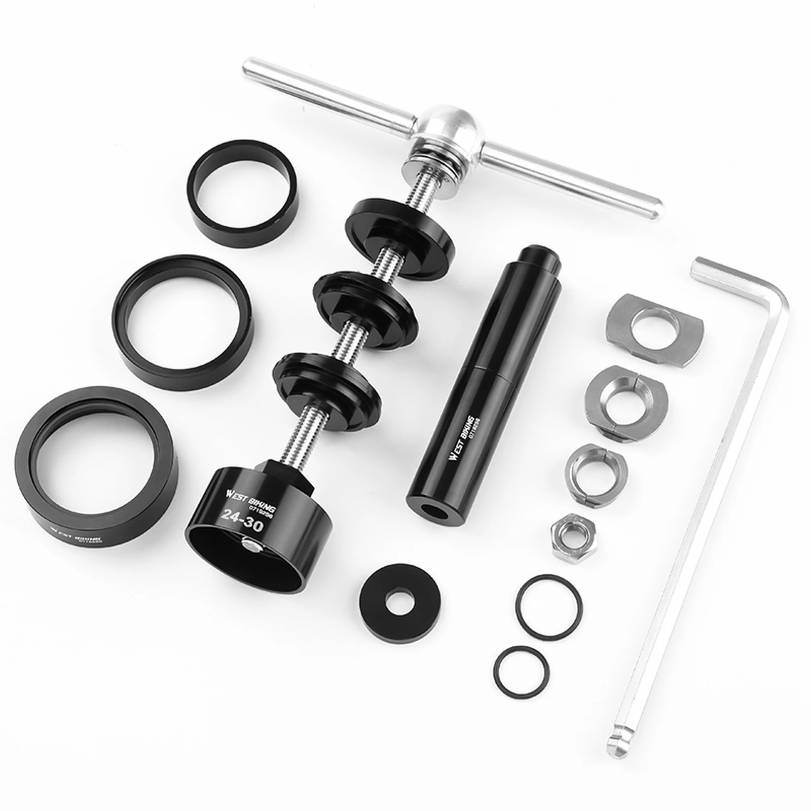 

Mountain Road Bike Bottom Bracket Press In Axle Static Installation Removal Tool Set MTB Bicycle Repair Kit For BB86/PF30/92/386