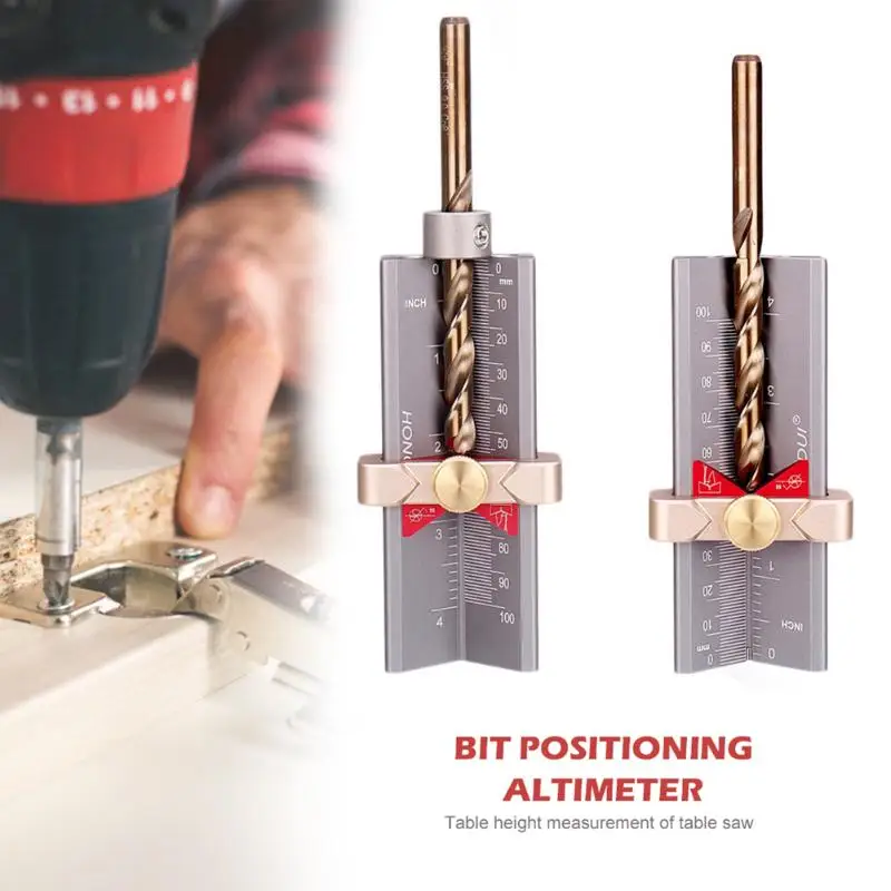 Многофункциональный измеритель глубины для работы по дереву измерительный