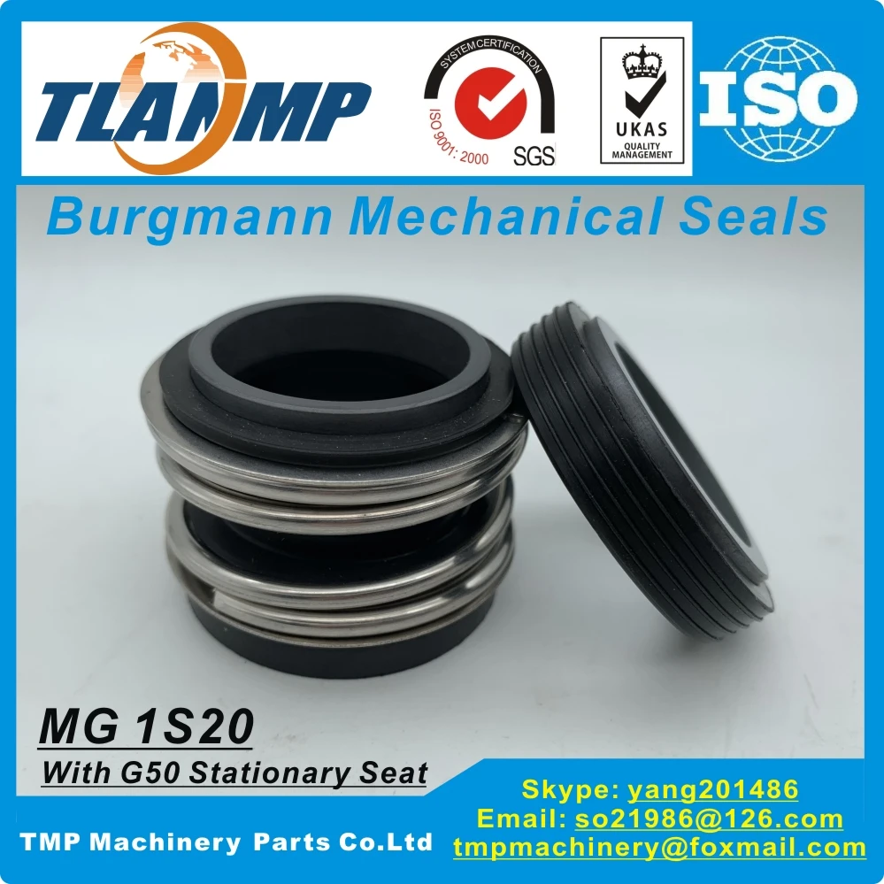 MG1S20/45 G50 MG1S20 45 TLANMP механические уплотнения Burgmann с сиденьем для вала размера мм