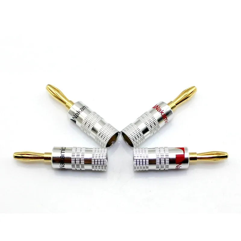 XSSH High Fidelity Hifi медный аудио банан динамик проводное соединение 4 мм усилитель