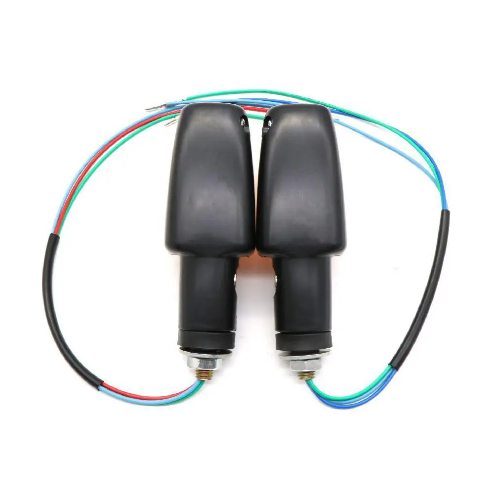 Adeeing 2 шт. мотоцикл изменение спереди и сзади указатель поворота Предупреждение