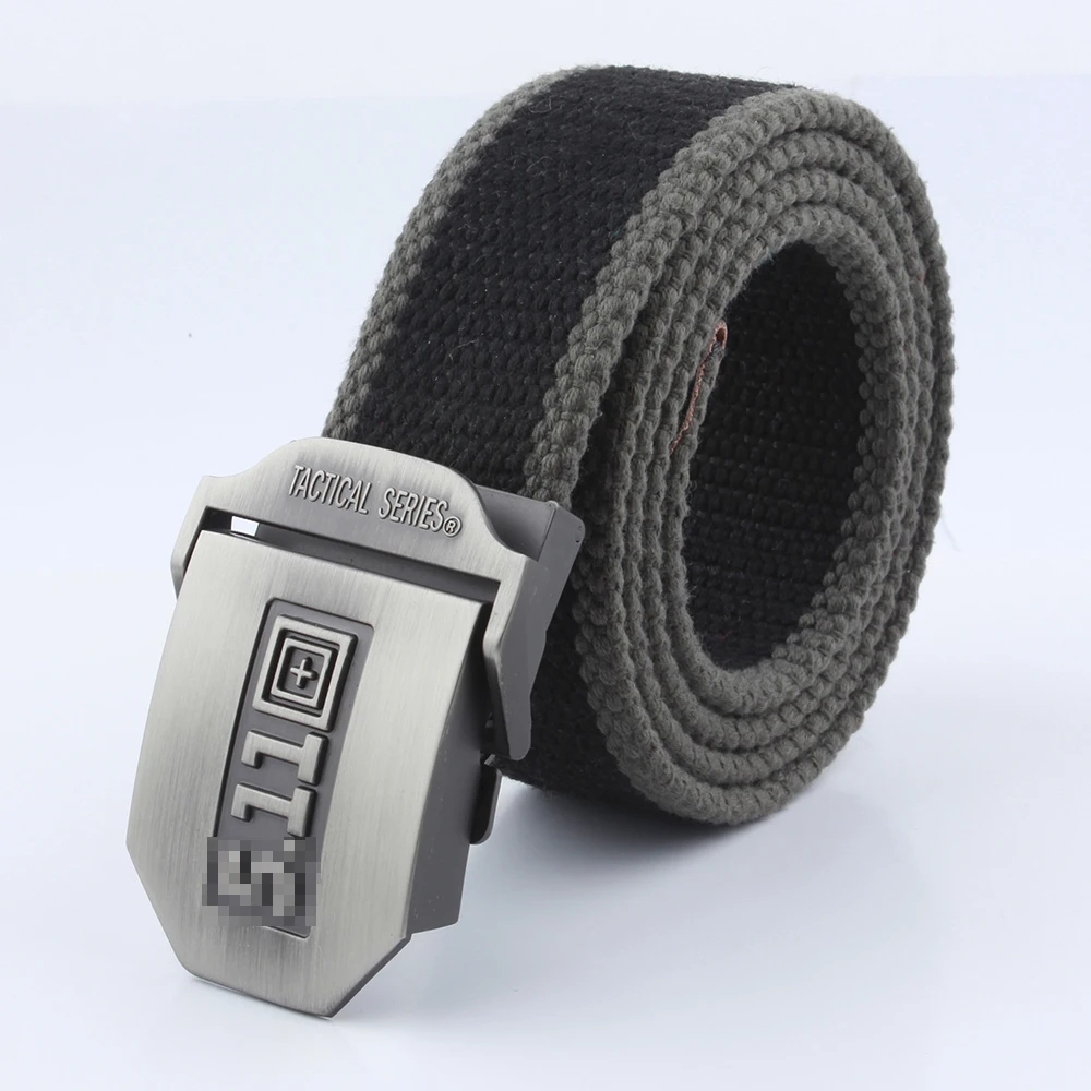 2023 NEW 51 Style Hot Sale Outdoor Climbing Fans High Quality Canvas Belt 160cm King Size Men's Belt Suitable for Obese People