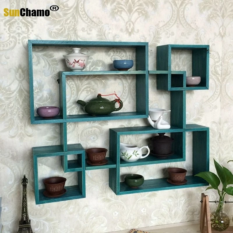 Маленькая чайная чашка из массива дерева старинный китайский павильон дабао