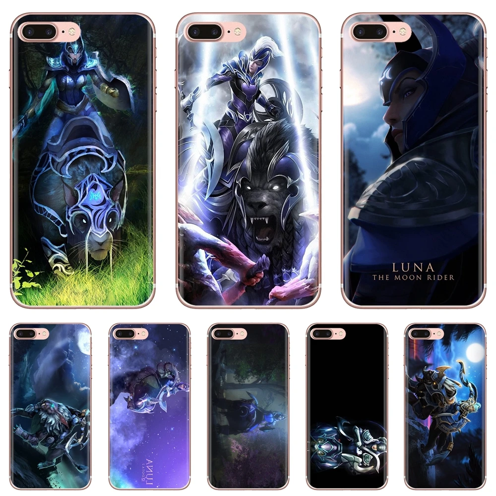 The S Moon Rider dota 2 Luna Moonfang корпус для Huawei Mate 20 30 40 7 8 9 10 Lite Pro P Smart 2018 2019 Plus G7 G8|Бамперы| |