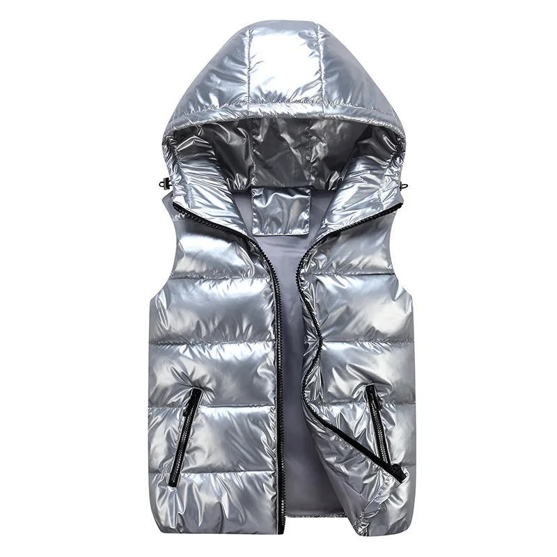 

Branded New Girls Boys Hooded Waistcoat Baby Kids Children Thick Warm Winter Vest Outerwear 100-180 Cm