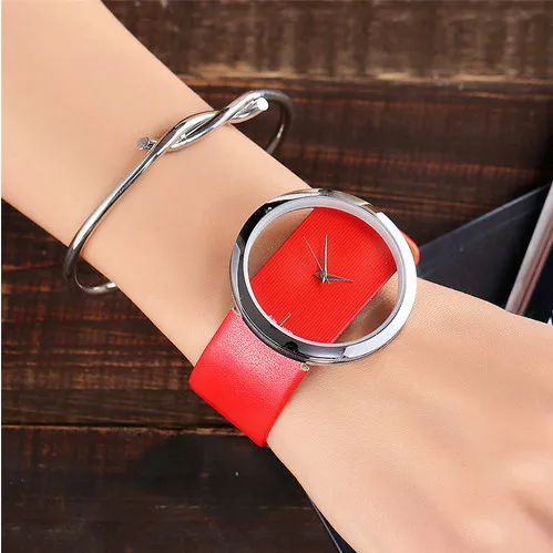 

Nice Fashion Big Military Watch Dial Quartz Watch Women Leather Of High Quality Watches Sport Wristwatch Watch Female Reloj Homb