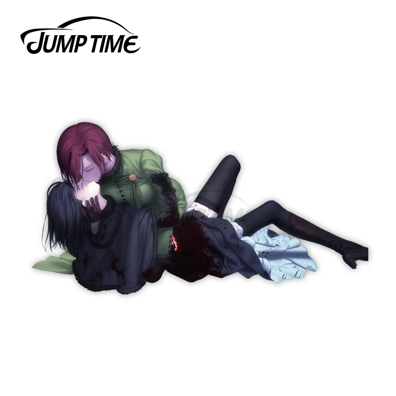 Время прыжков Aozaki Touko y Kuonji Alice Yuri 6 7 Аниме Сексуальная девушка виниловая наклейка -