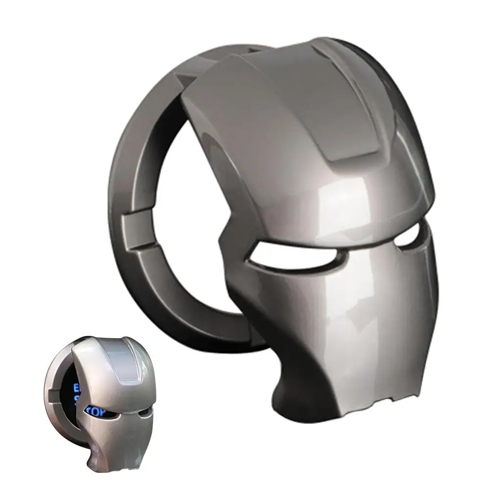 Крышка кнопки зажигания двигателя автомобиля кнопка запуска и остановки крышка