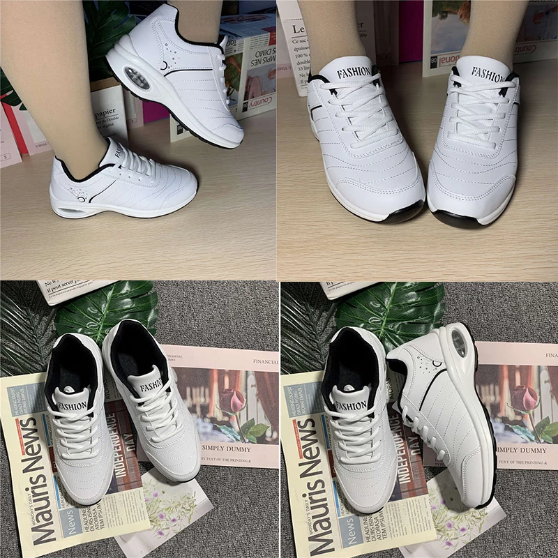 

Bottine Sport Shoes For Women Number 11 Womens Running Sneakers Thick Bottom Women's High Sports Shoes Teenage Sneakers Tennis