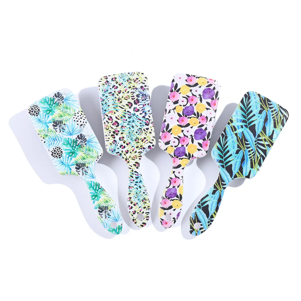 

Cartoon Airbag Comb Anti-static Flower Pattern Comb For Women Girls Hair Detangling Plastic Brush Straight Curly Hair Tools