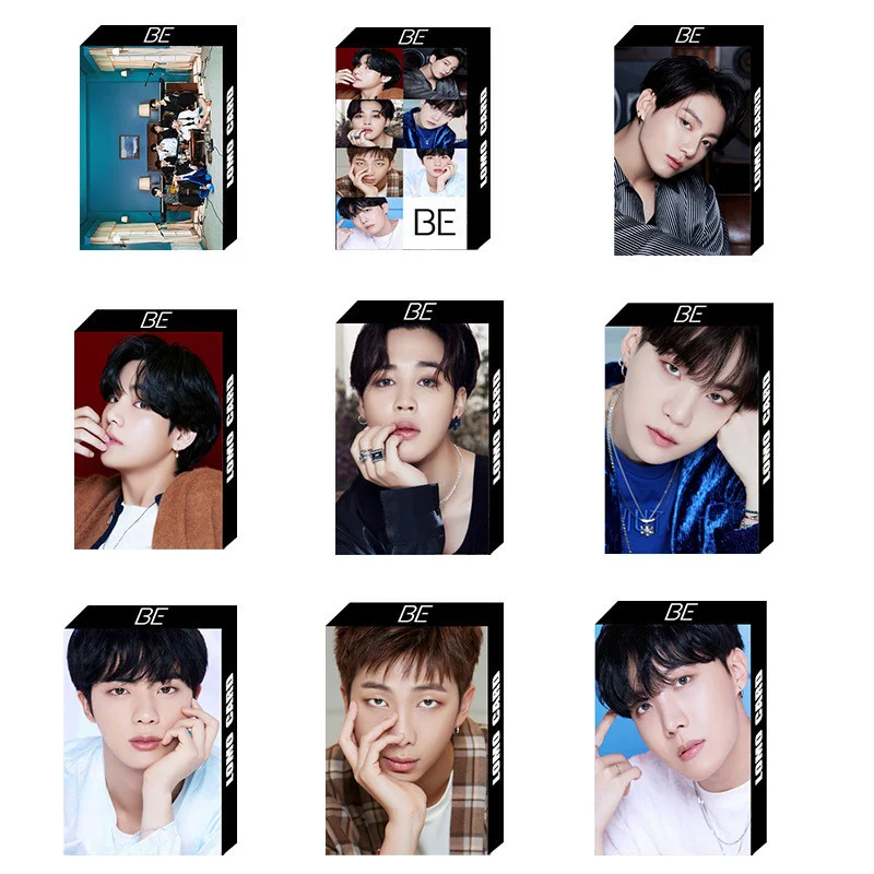 

30 pcs/pack Bangtan Boys New Album BE LOMO Cards KPOP Photocards Fans Collection JIMIN JUNG KOOK SUGA V RM JIN JHOPE